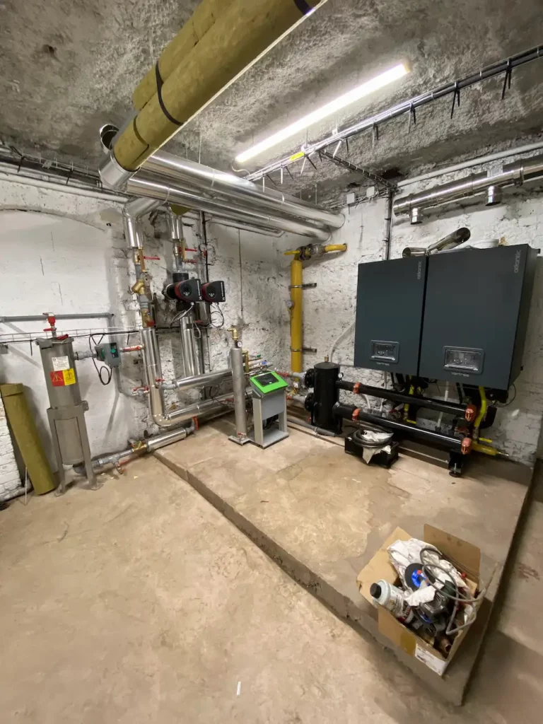 Salle des machines et installation chauffage à Paris, Île-de-France